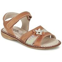 citrouille et compagnie andalia girlss childrens sandals in beige