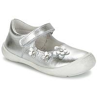 Citrouille et Compagnie MELINA BIS girls\'s Children\'s Shoes (Pumps / Ballerinas) in Silver