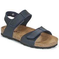 citrouille et compagnie belli joe boyss childrens sandals in blue