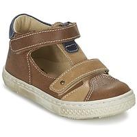 Citrouille et Compagnie GIAGIO boys\'s Children\'s Sandals in brown