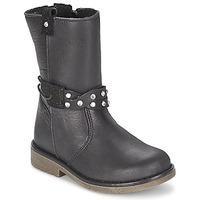 citrouille et compagnie milly girlss childrens high boots in black