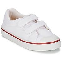 citrouille et compagnie juan girlss childrens shoes trainers in white