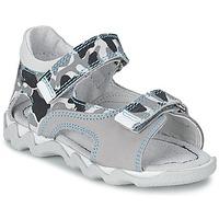 citrouille et compagnie misquine boyss childrens sandals in grey