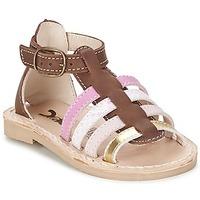 citrouille et compagnie jasma girlss childrens sandals in multicolour