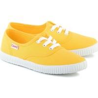 cienta amarillo boyss childrens shoes trainers in yellow