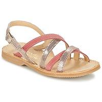 citrouille et compagnie gentou girlss childrens sandals in pink