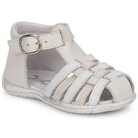 Citrouille et Compagnie RINE girls\'s Children\'s Sandals in white