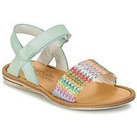 citrouille et compagnie gampou girlss childrens sandals in blue