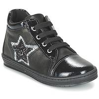 Citrouille et Compagnie FIMOGAL girls\'s Children\'s Shoes (High-top Trainers) in black