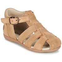 citrouille et compagnie godolo boyss childrens sandals in brown