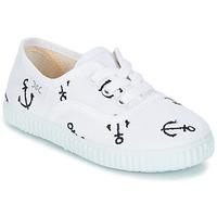 Citrouille et Compagnie KIPPI BOU boys\'s Children\'s Shoes (Trainers) in white