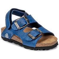 citrouille et compagnie kolatu boyss childrens sandals in blue