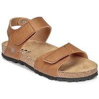 citrouille et compagnie belli joe boyss childrens sandals in brown