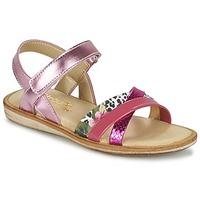 citrouille et compagnie miniravi girlss childrens sandals in pink