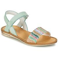 citrouille et compagnie gampou girlss childrens sandals in blue