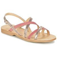 citrouille et compagnie gentou girlss childrens sandals in pink