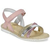 Citrouille et Compagnie GIRAFFON girls\'s Children\'s Sandals in pink