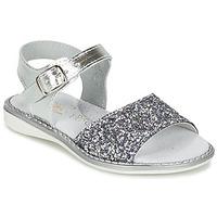 Citrouille et Compagnie GALATINO girls\'s Children\'s Sandals in Silver