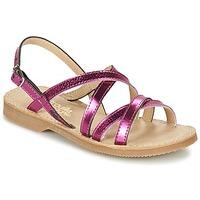 citrouille et compagnie gentou girlss childrens sandals in pink