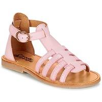 citrouille et compagnie jasma girlss childrens sandals in pink