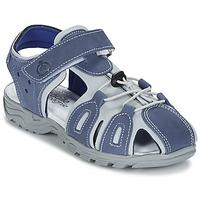 citrouille et compagnie gufumo boyss childrens sandals in blue