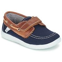 citrouille et compagnie gascato boyss childrens boat shoes in blue