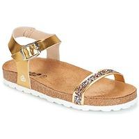 citrouille et compagnie iguana girlss childrens sandals in gold