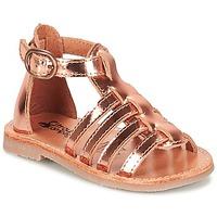 citrouille et compagnie jasma girlss childrens sandals in gold