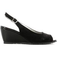 Cinzia Soft IAB021167 Wedge sandals Women women\'s Sandals in black