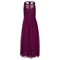 City Chic Panelled Maxi Dress, Mulberry