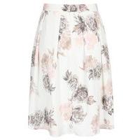 City Chic Blush Whimsy Floral Skirt, Blush