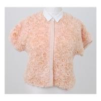 Ci Ci - Size: L - Peach flower covered shirt