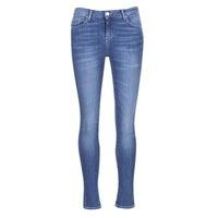 cimarron constance womens skinny jeans in blue