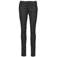 cimarron lana womens skinny jeans in black