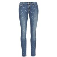 cimarron topos womens skinny jeans in blue