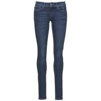 cimarron lana womens skinny jeans in blue