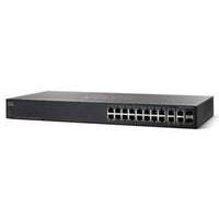 Cisco Small Business 300 Series Managed Switch SG300-20 - Switch - L3 - Managed - 18 x 10/100/1000 + 2 x combo Gigabit SFP - desktop
