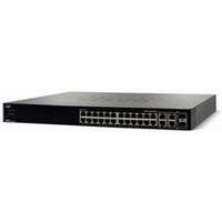 Cisco Small Business Managed Switch SFE2000P - Switch - Managed - 24 x 10/100 + 2 x combo Gigabit SFP + 2 x 10/100/1000 - rack-mountable - PoE