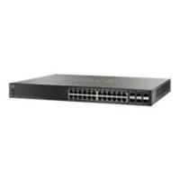 Cisco 24-port Gig POE with 4-port 10-Gig Stackable Managed Switch