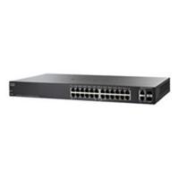 Cisco SF200-24 P24-port 10/100 2-por