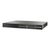 Cisco SG500X-24MPP 24-port Gig + 4 10-Gig Max PoE+ Switch