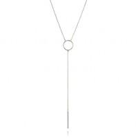 Circle & Bar Necklace