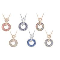 Circle Pendant Necklace - 6 Designs