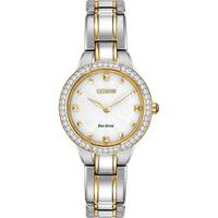 Citizen Watch Eco Drive Ladies Silhouette Crystal D
