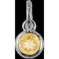 Citrine Charm - November Birthstone