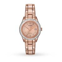 Citizen Ladies Silhouette Crystal Eco-Drive Watch