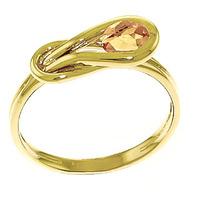 Citrine San Francisco Ring 0.65ct in 9ct Gold