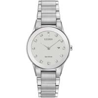 citizen ladies eco drive axiom diamond watch ga1050 51b