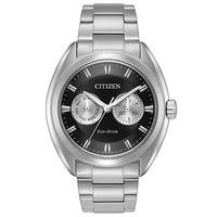 citizen mens paradex eco drive bracelet watch bu4010 56e