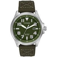 Citizen Men\'s Eco-Drive Military Watch AW1410-16X